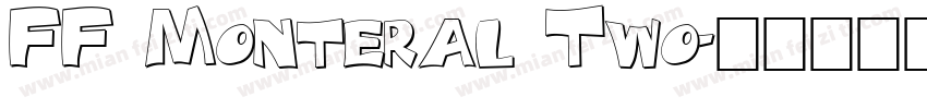 FF Monteral Two字体转换